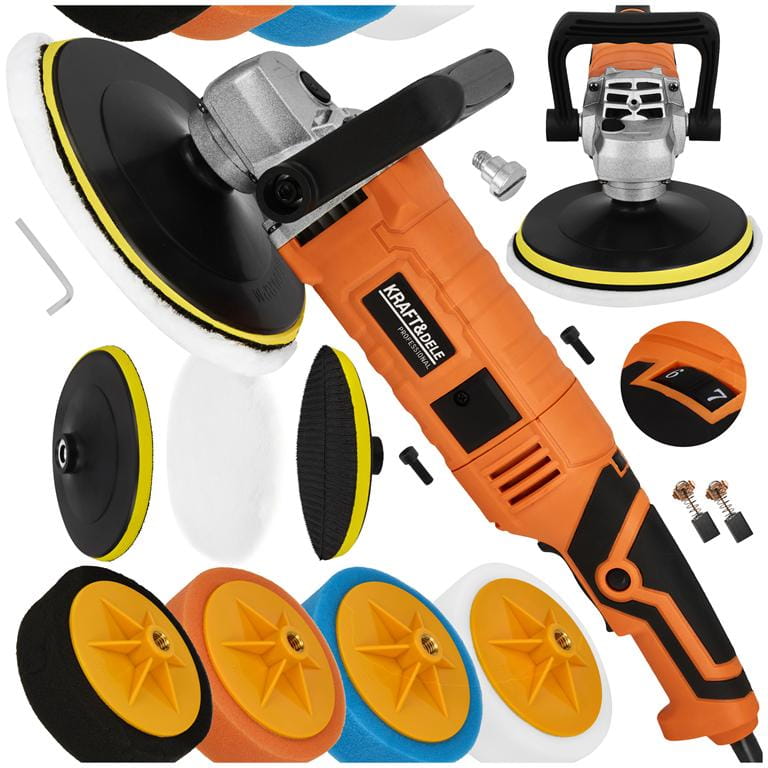 KRAFT&DELE KD3078 elektriline poleerija 180 mm, 2650 W - Ostuklikk